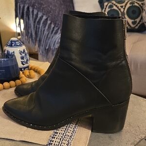Treasure & Bond Black Ankle Booties